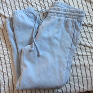 Aritzia TNA cozy fleece boyfriend sweats